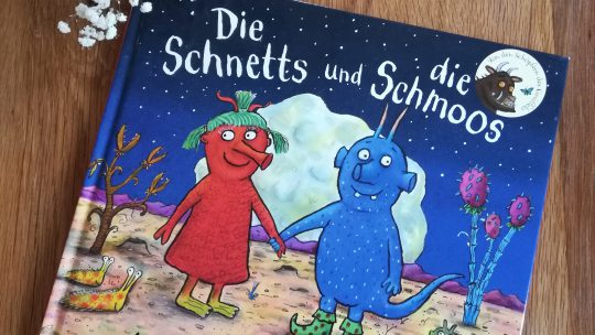 Ein neues Buch von Axel Scheffler und Julia Donaldson – „Die Schnetts und die Schmoos“