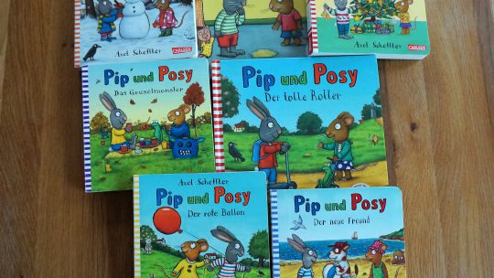 Lieblingsbücher für Kleinkinder: „Pip und Posy“ von Axel Scheffler