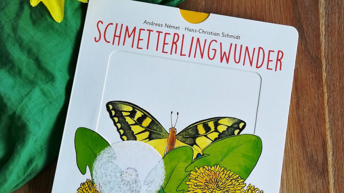 Ein wunderschönes Frühlingsbuch für die Kleinen: „Schmetterlingwunder“ – A. Német, H. Schmidt