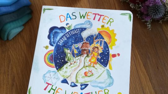 Wunderschöne Pappbilderbücher für die Kleinen: „Schneckbert liebt die Ruhe“ und „Das Wetter“