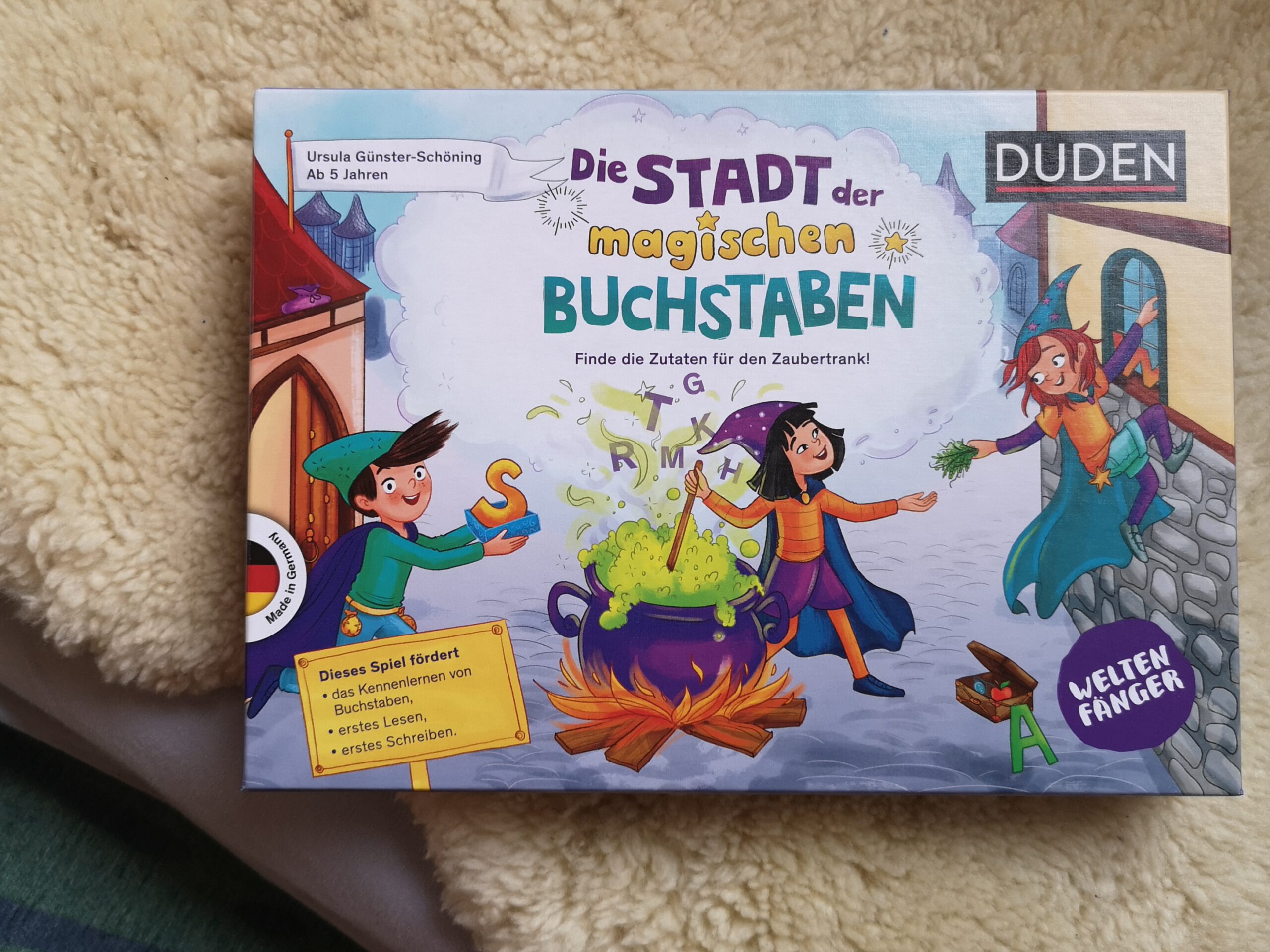 [Verlosung] Lernspiel Die Stadt der magischen Buchstaben Buchkinderblog