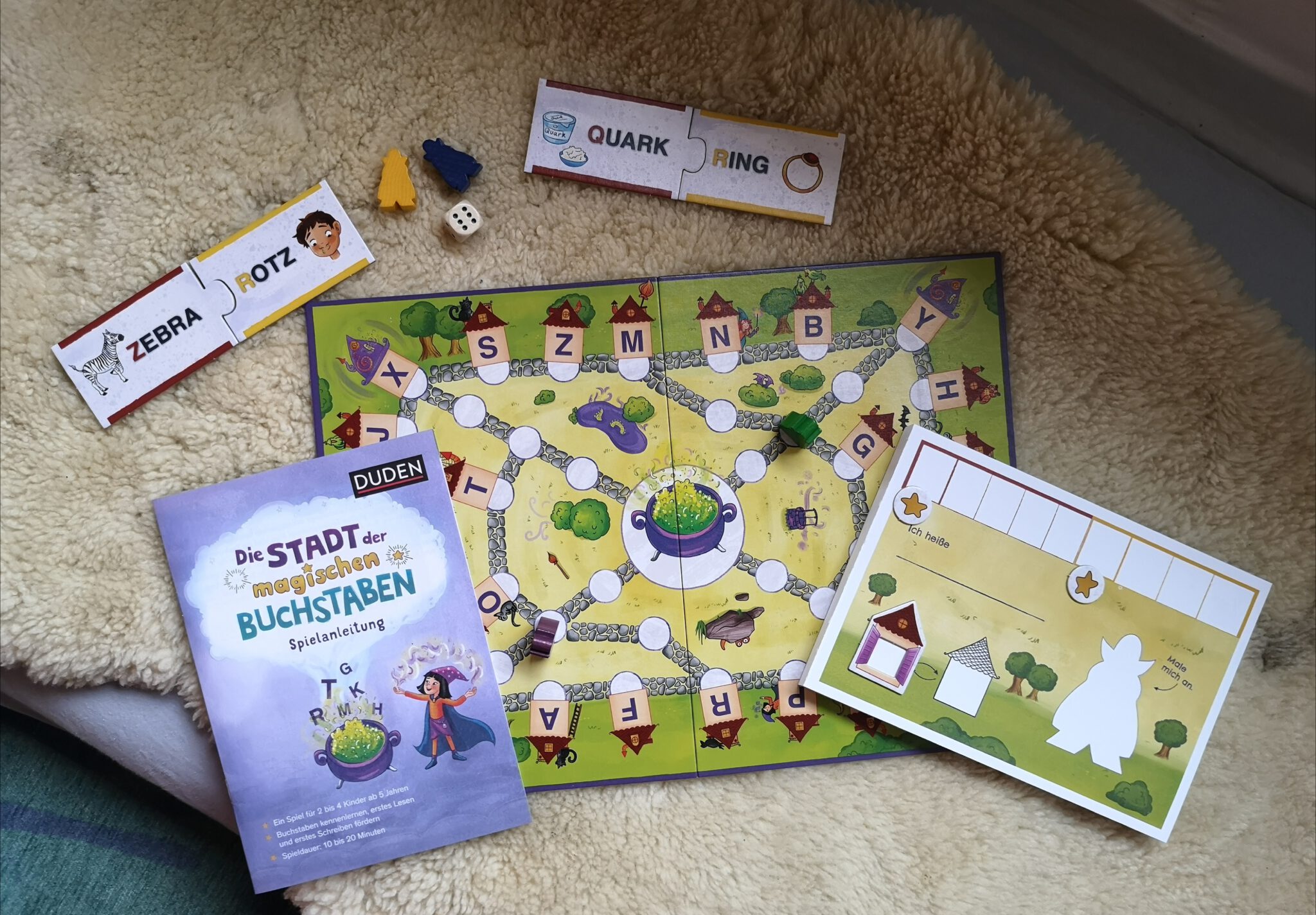 [Verlosung] Lernspiel Die Stadt der magischen Buchstaben Buchkinderblog