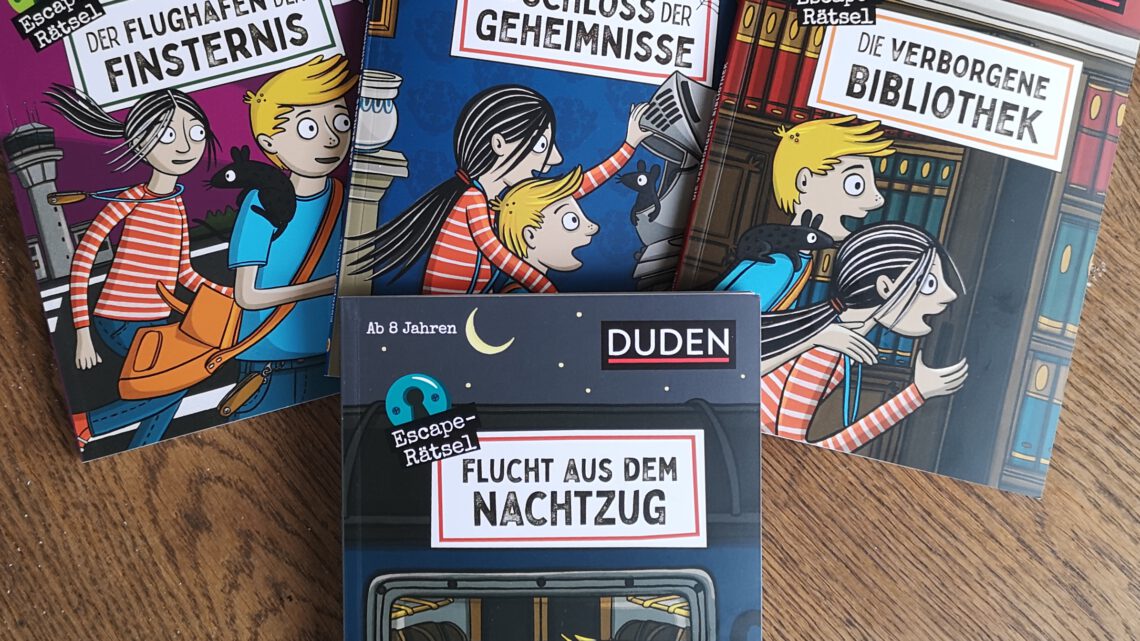 Escape – Rätsel für Kinder aus dem Duden Verlag von Janine Eck und Ulrike Rogler