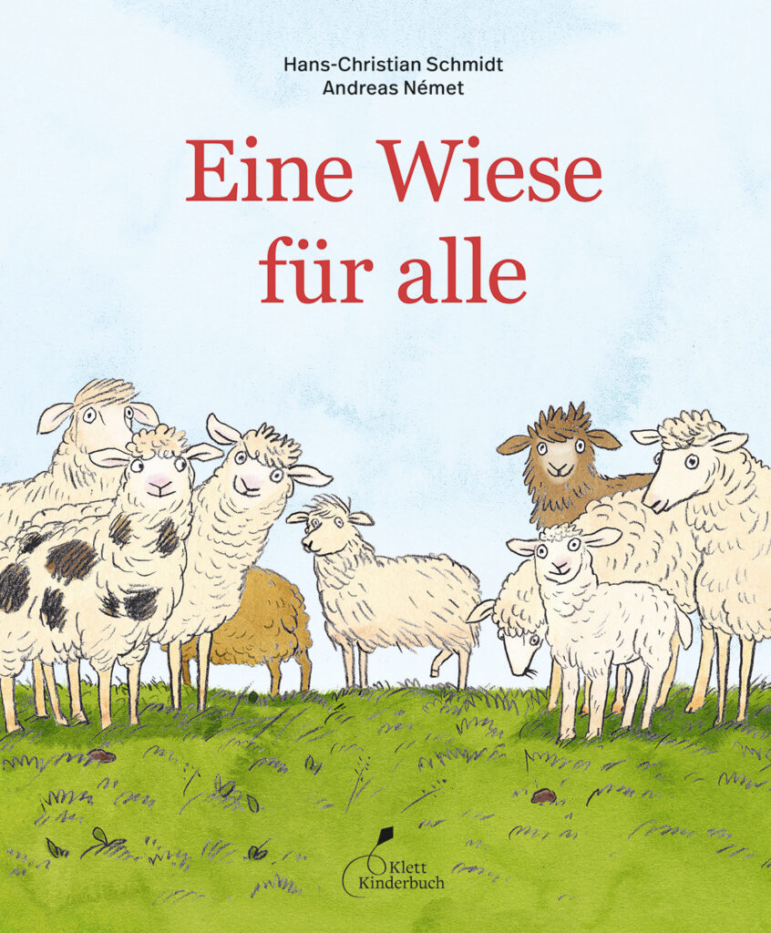 Flucht und Krieg: Kinderbuch "Eine Wiese für alle", Klett Kinderbuch Verlag