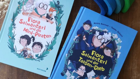 „Flora Salmanteri“ – eine witzige Buchreihe für Kinder von Noora Kunnas