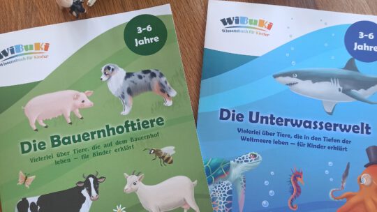 WiBuKi „Wissensbuch für Kinder“ – Bauernhoftiere und Unterwasserwelt