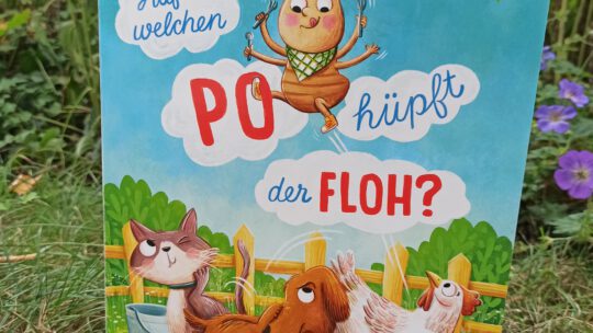 Große Pappbilderbuch – Spaß: „Auf welchem Po hüpft der Flo“