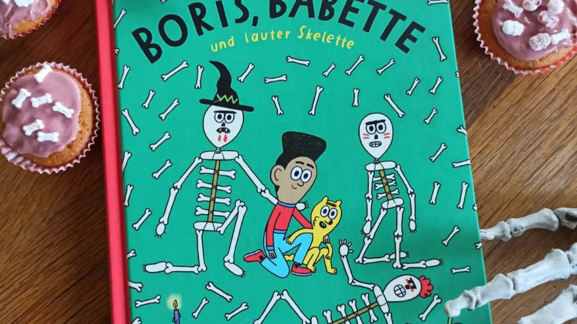 Ein Comic zum Gruseln: „Boris, Babette und lauter Skelette“