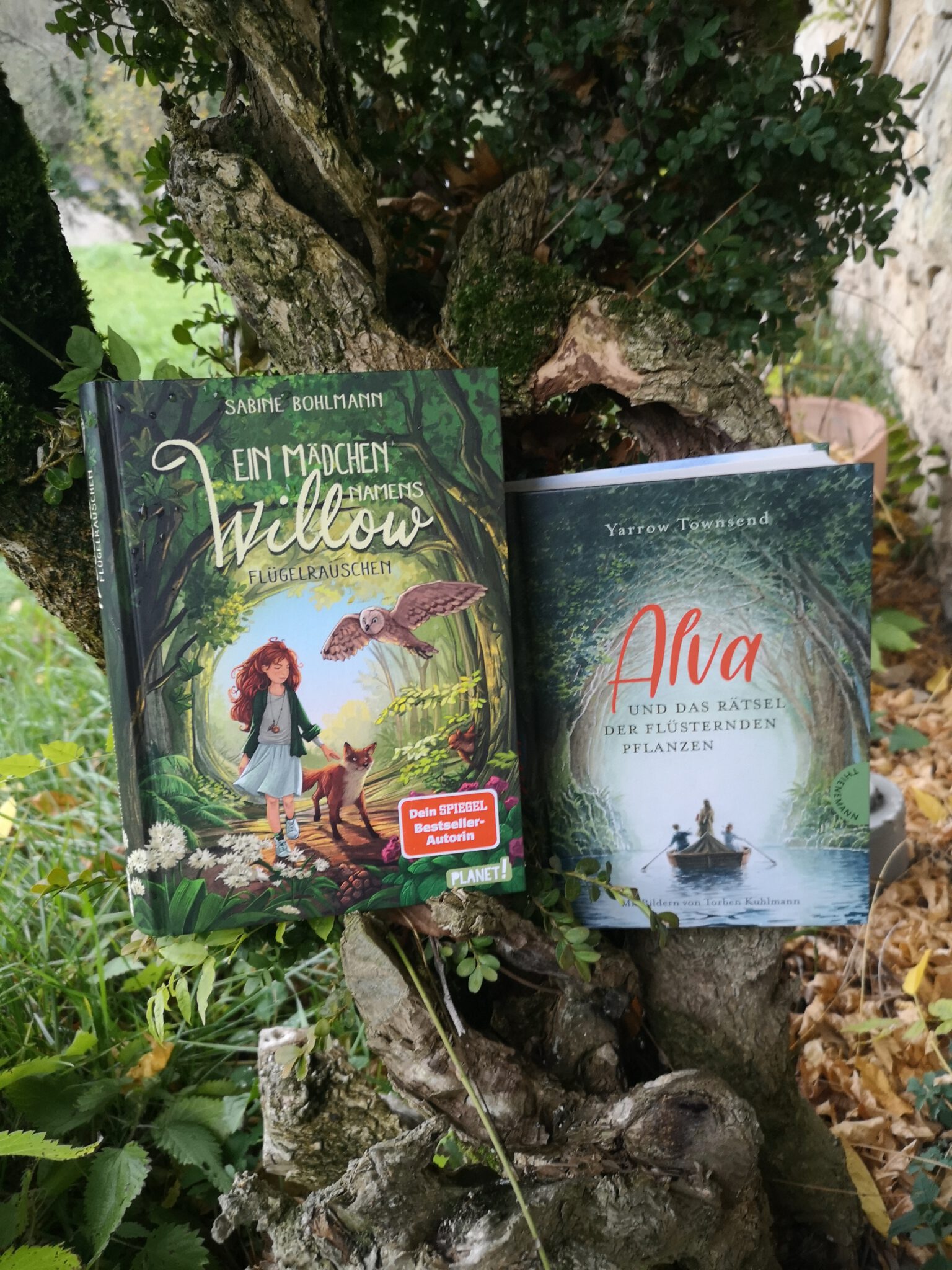 Zwei spannende Bücher für Kinder ab 8 "Alva" von Yarrow Townsend und "Willow" von Sabine