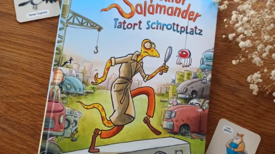 „Inspektor Salamander. Tatort Schrottplatz“ – Markus Grolit