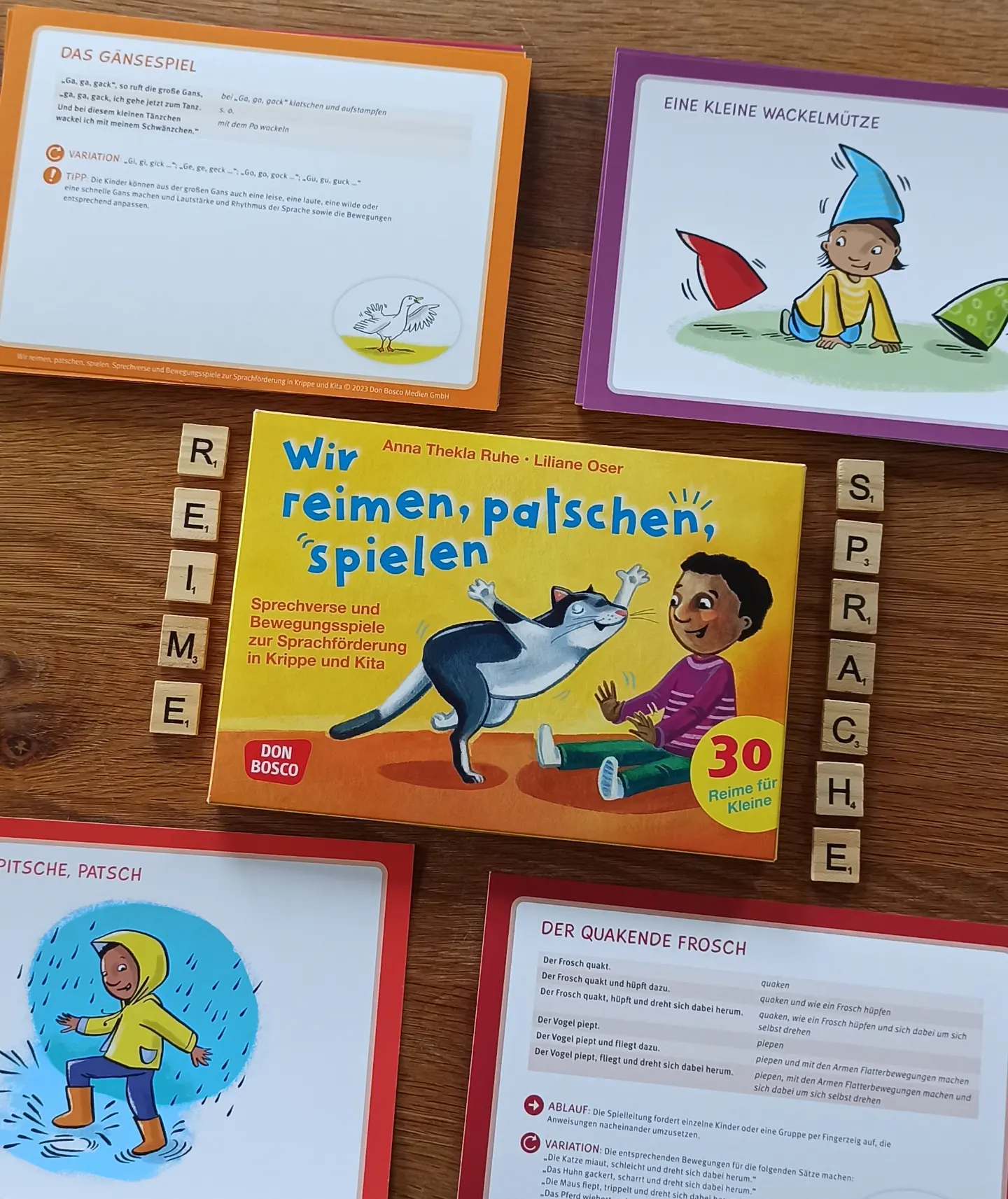  Reime und Sprachspiele für Kinder: "Wir reimen, patschen, spielen Bildidee 