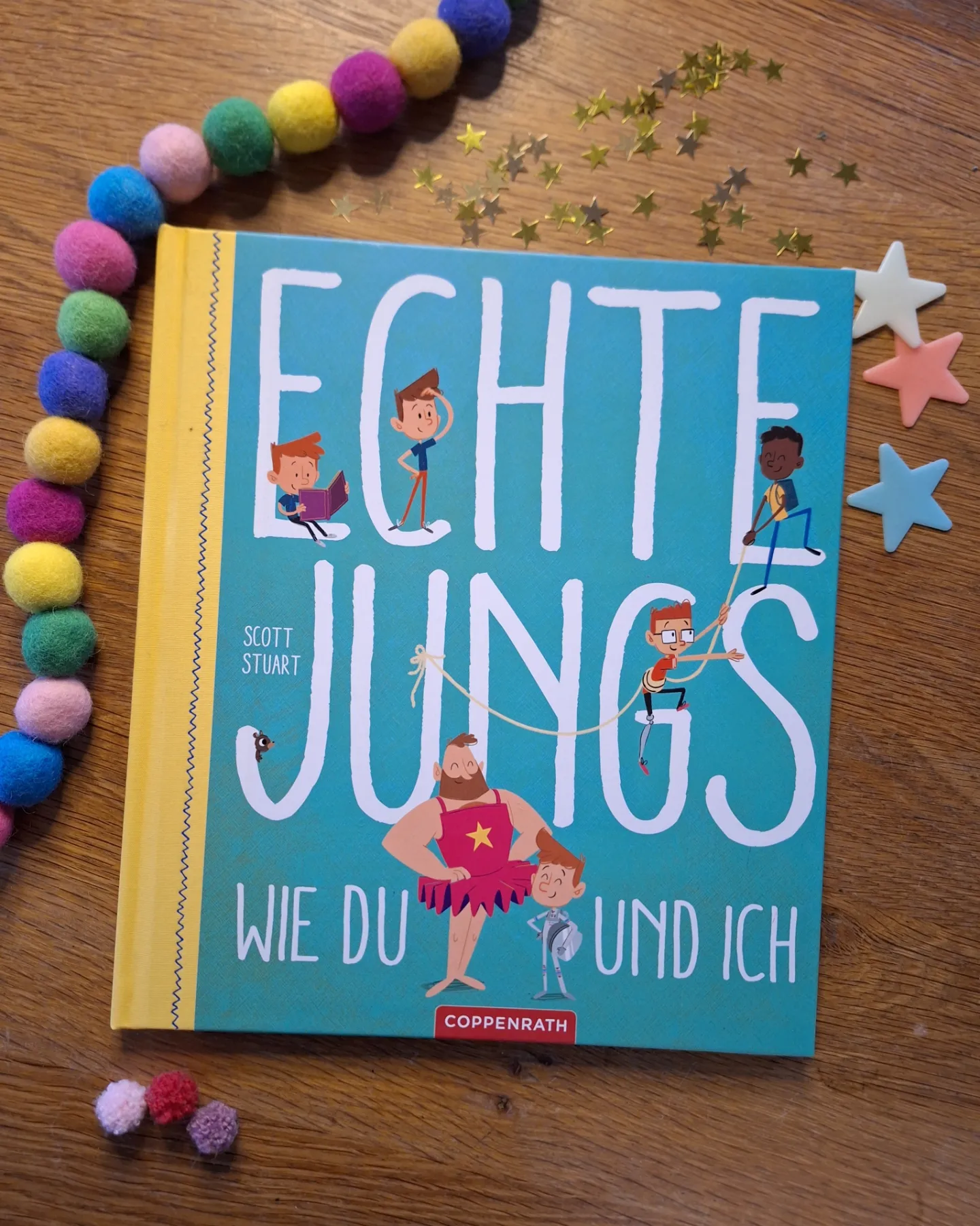 Keine Geschlechterklischees "Echte Jungs wie du und ich" Buchkinderblog