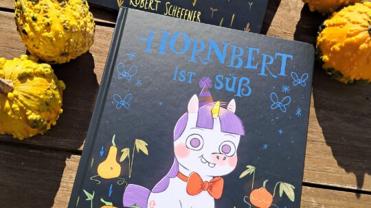 Ein Halloween Bilderbuch: „Hornbert ist süß“