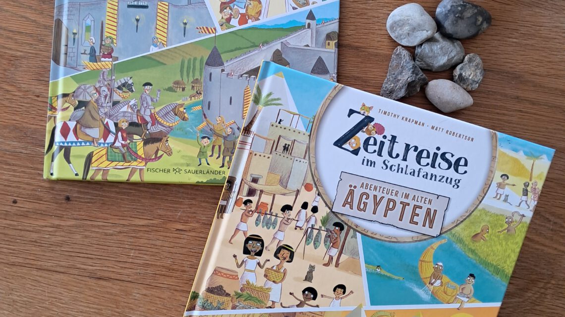 Geschichtswissen für Kinder ab 5 Jahren: „Zeitreise im Schlafanzug“