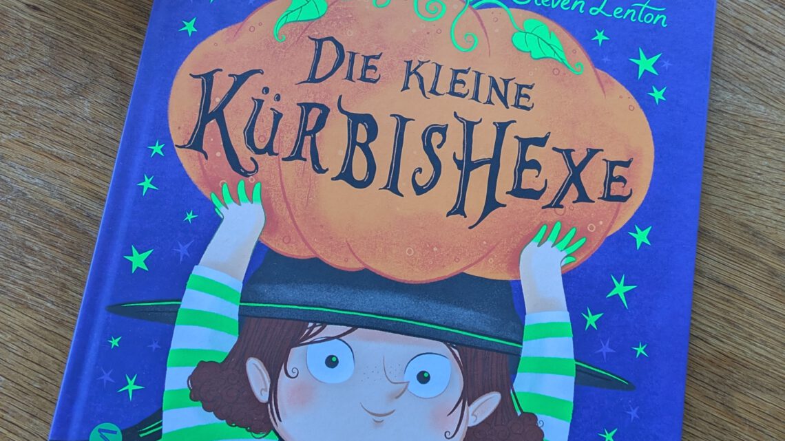Ein Halloween – Bilderbuch: „Die kleine Kürbishexe“