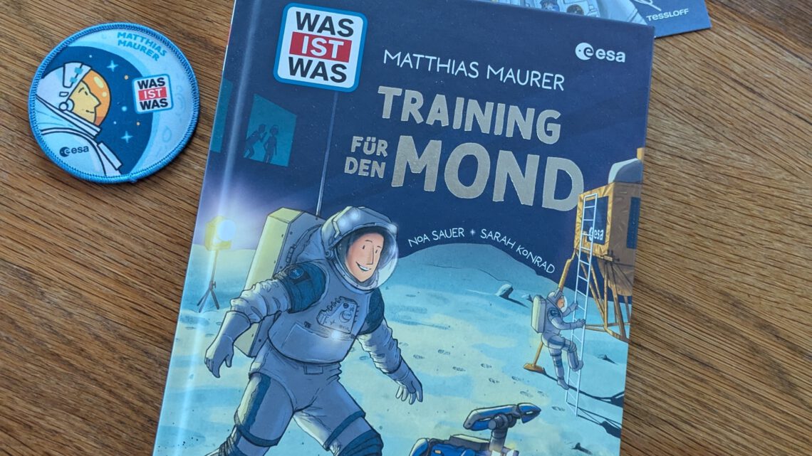 Ein Sachbuch – Comic: Matthias Maurer – „Training für den Mond“