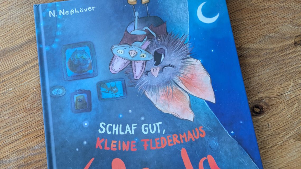 Ein Einschlaf – Bilderbuch von „Die kleine Fledermaus Wegda“