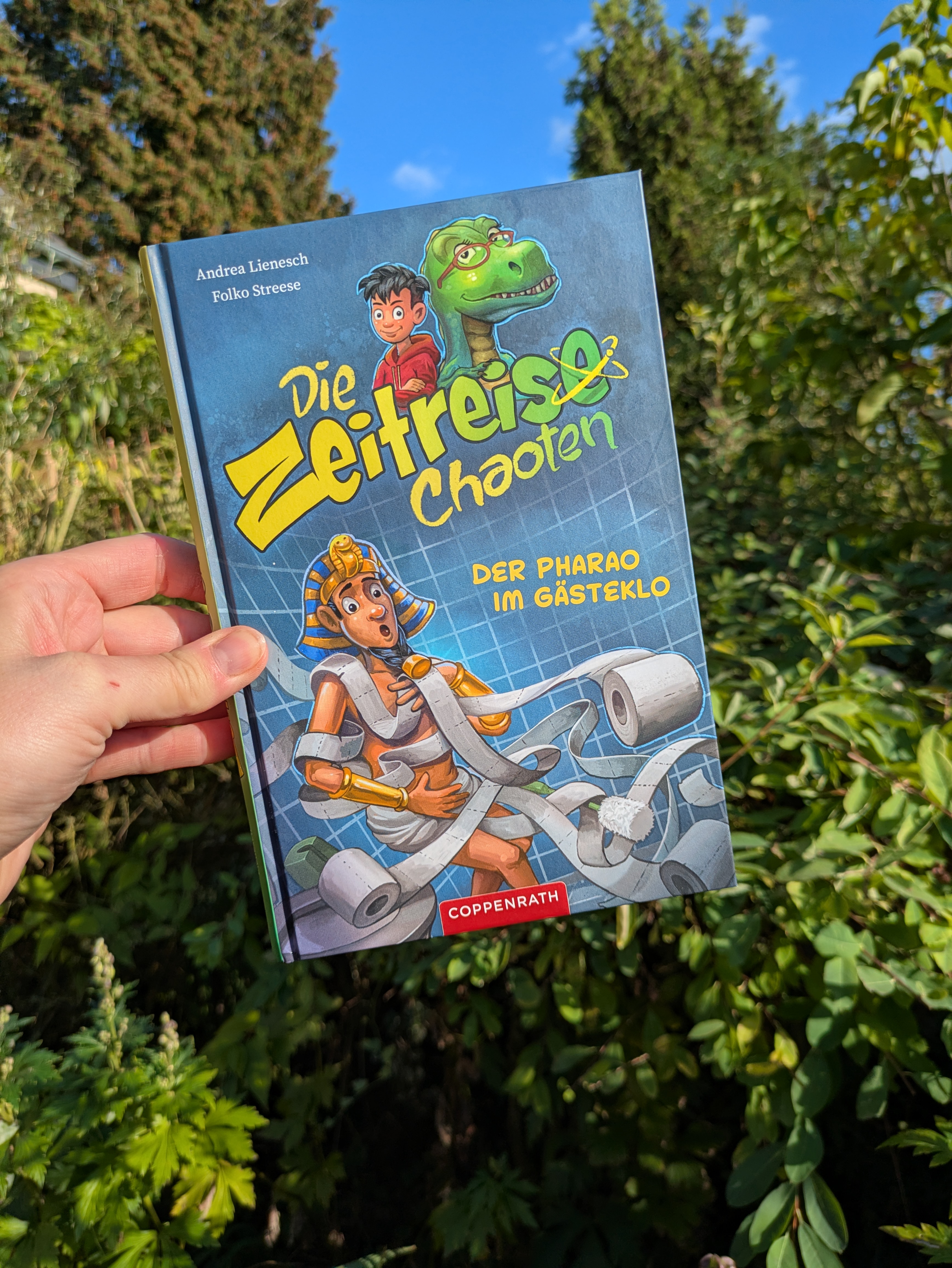 „Die Zeitreise – Chaoten. Der Pharao im Gästeklo“